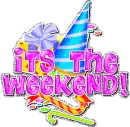 It's the weekend