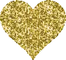 gold heart