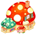 mushroom house