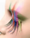 colorful eyelashes