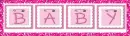 Baby Girl Blocks (with glitter boarder)