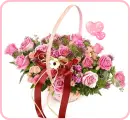 pink roses