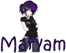 Goth girl with Name 