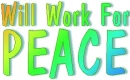 will work for peace
