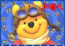 Pooh dressed as a Pilot- Jewel