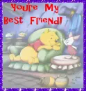 Pooh & Piglet relaxing- You're My Best Friend