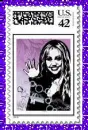 Hannah Montana Stamp (glitter boarder)