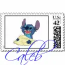 Lilo & Stitch (Stitch) Stamp- Caleb