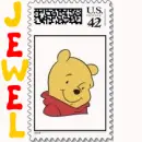 Pooh Stamp- Jewel