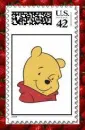 Pooh Stamp (strawberry boarder)