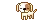 dog in a pee