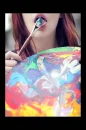 painting girl