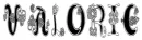 Valorie in Celtic Knot Font