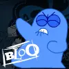 Bloo air guitar