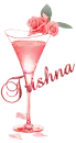 Rose Cocktail Glass Red - Trishna