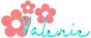 Valerie with flowers