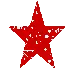 Red rotating Star