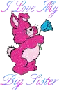 I Love My Big Sister Bunny