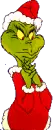 The Grinch as Santa (animated)