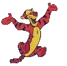 Tigger & Pooh Playing (animated)
