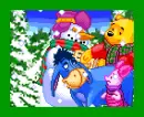 Pooh & Friends playing in the snow (animated)
