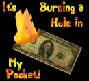 100 Dollar Bill Burning- It's Burning a Hole in My Pocket!