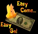 100 Dollar Bill Burning- Easy Come...Easy Go!