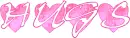 Hugs Pink Hearts