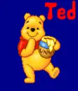 Pooh Dancing with Hunny Pot (animated)- Ted