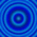 Blue Waterdrop -Lego style