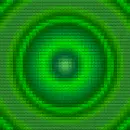 Green Waterdrop -Lego Style
