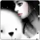 Girl with teddy