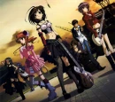 Rock band of anime