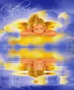 Little Girl Angel on Cloud (with water effects)- Catherine 