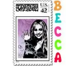 Hannah Montana Stamp- Becca