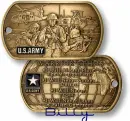 Army Ethos Dog Tags- Billy