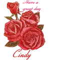 Have a great day-Cindy