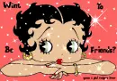 Want To Be Friends? Betty Boop