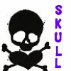 Flashing Skull