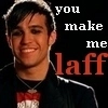 You make Pete laugh