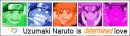 Naruto is determined love