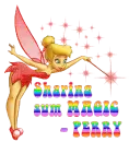 Tinkerbell GlitterSparkled Rainbow - Sharing sum Magic, Perry