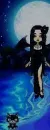 GOTHIC GIRL & CAT