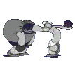 Popeye Punching Bluto