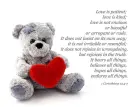 Love is patient