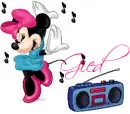 Minnie Mouse Dancing (animated)- Gied