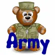 Military Soldier Teddy Bear- Army