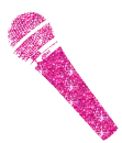 pink microphone