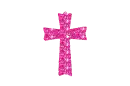 pink cross