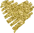 gold heart